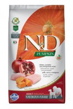 N&D GF Pumpkin DOG Adult M/L Chicken&Pomegranate 12kg