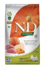 N&D GF Pumpkin DOG Adult Mini Boar & Apple 7kg