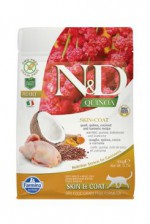 N&D GF Quinoa CAT Skin&Coat Quail & Coconut 300g