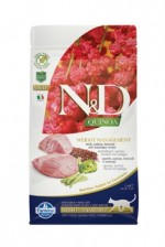 N&D GF Quinoa CAT Weight Mngmnt Lamb & Broccoli 1,5kg