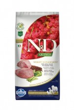 N&D GF Quinoa DOG Weight Mngmnt Lamb & Broccoli 7kg