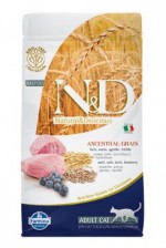 N&D LG CAT Adult Lamb & Blueberry 1,5kg