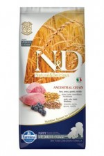 N&D LG DOG Puppy M/L Lamb & Blueberry 12kg