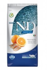 N&D OCEAN CAT GF Adult Herring & Orange 5kg