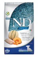 N&D OCEAN DOG Puppy Mini Codfish & Pumpkin&Melon 2,5kg