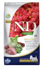 N&D Quinoa DOG Digestion Lamb & Fennel Mini 2,5kg