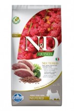 N&D Quinoa DOG Neutered Mini Duck&Broccoli&Asp. 7kg