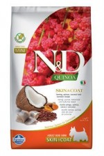 N&D Quinoa DOG Skin & Coat Herring &Coconut Mini 800g