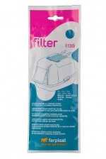 Náhradní filtr uhlík.k WC pro kočkyL135 Bella,Magix1ks