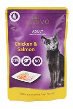 Nuevo kočka kapsa adult kuře a losos 85g