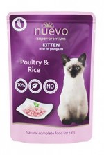Nuevo kotě kapsa drůbeží s rýží 85g