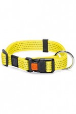 Obojek nylon ART Sportiv reflex 40-55/20 Žlutý KAR