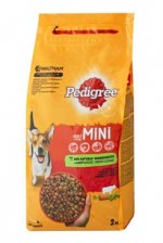 Pedigree Dry Mini s hovězím a drůbežím 2kg