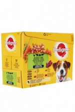 Pedigree kapsa 12pack hovězí/kuře/jehně/krůta / x100g