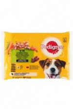 Pedigree kapsa Adult kuře/zelenina/hovězí/zel 2+2x100g