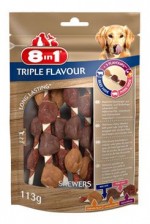 Pochoutka 8in1 Triple Flavour skewers (6ks)