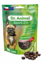 Pochoutka Dr. Animal Sportline jehněčí 100g