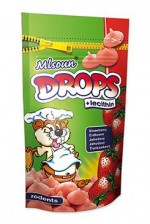 Pochoutka hlodavec Mlsoun jahodové dropsy 75g