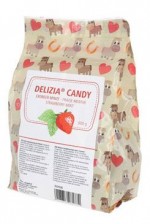 Pochoutka pro koně DELIZIA Candy, jahoda-máta 600g