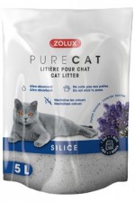 Podestýlka PURECAT levandule silica 5l Zolux