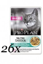 ProPlan Cat  kaps. Delicate O.Fisch 26x85g