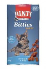 Rinti Dog Extra Bits Puppy pochoutka kuře+hovězí 75g