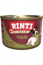 Rinti Dog Gold konzerva bažant 185g