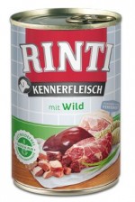 Rinti Dog Kennerfleisch konzerva zvěřina 400g