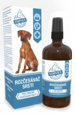 Rozčesávač srsti pro psy TOPVET 200ml