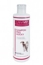 Šampon pro kočky CANAVET s antipar. přísadou 250ml