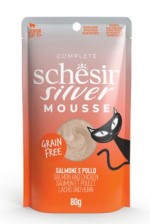 Schesir Cat kapsa Senior Lifestage Mousse los/kuř 80g