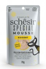 Schesir Cat kapsa Special Mousse Exigent kuře/játra70g