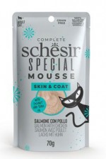 Schesir Cat kapsa Special Mousse Skin&Coat los/kuř 70g