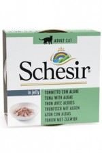 Schesir Cat konz. Adult tuňák/řasy 85G