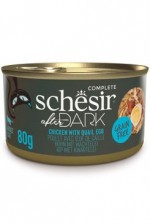 Schesir Cat konz. After Dark Wholefood kuře/vejce 80g