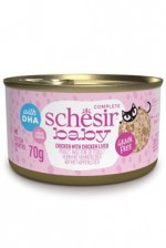 Schesir Cat konz. Kitten Wholefood kuře/játra 70g