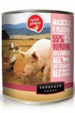 Topstein Masíčko v plechu - vepřové 800g