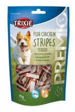 Trixie Premio STRIPES pásky kuře a losos 75g TR