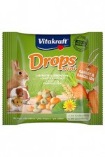 Vitakraft Rodent Rabbit poch. Drops Happy 40g