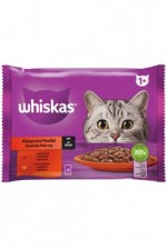 Whiskas kaps. Klas. výběr zel. šťávy 4x85g