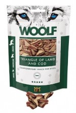 WOOLF pochoutka Lamb and Cod Triangle 100g