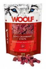 WOOLF pochoutka soft cranberry strips 100g