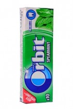 Žvýkačka Orbit dražé Spearmint 10ks