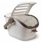 Curver přepravka Rattan 51x38x33cm mocha